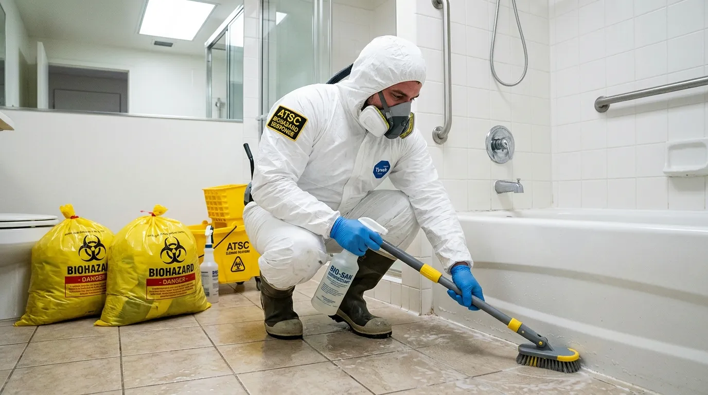 Decontamination equipment deployed for Blood Cleanup in Vandergrift